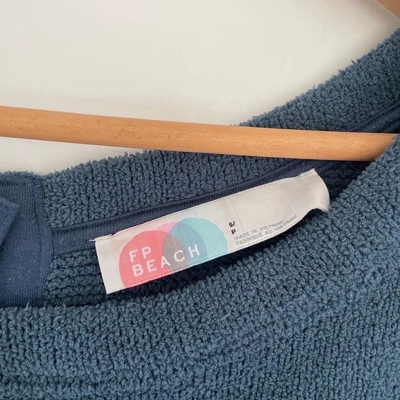 EUC Free People Beach Keepin It Real jumpsuit // chenille one piece - Picture 4 of 9